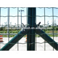 Revestido de PVC Soldado fio rolo malha Euro Fence